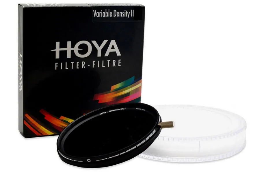 Filtr Hoya Variable Density II o zmiennej przepuszczalności ND3-ND400 szary 72 mm
